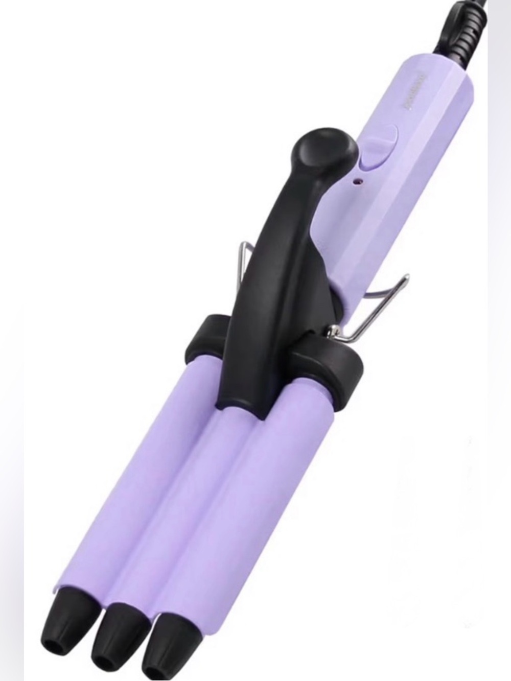 Mini 3-Barrel Beach Wave Iron in Lavender